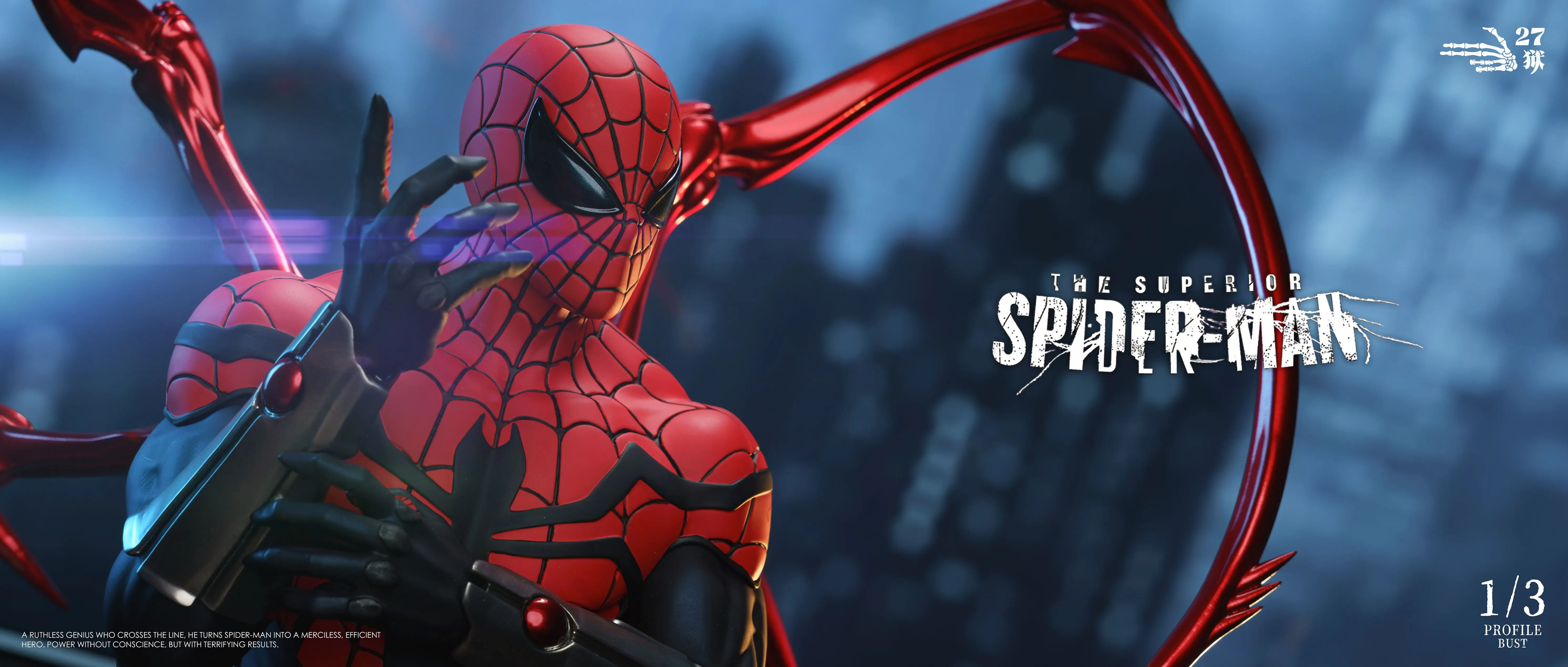 【Pre-sale】1/3 Scale 003 Bust of Spider Man-27abyss Studio