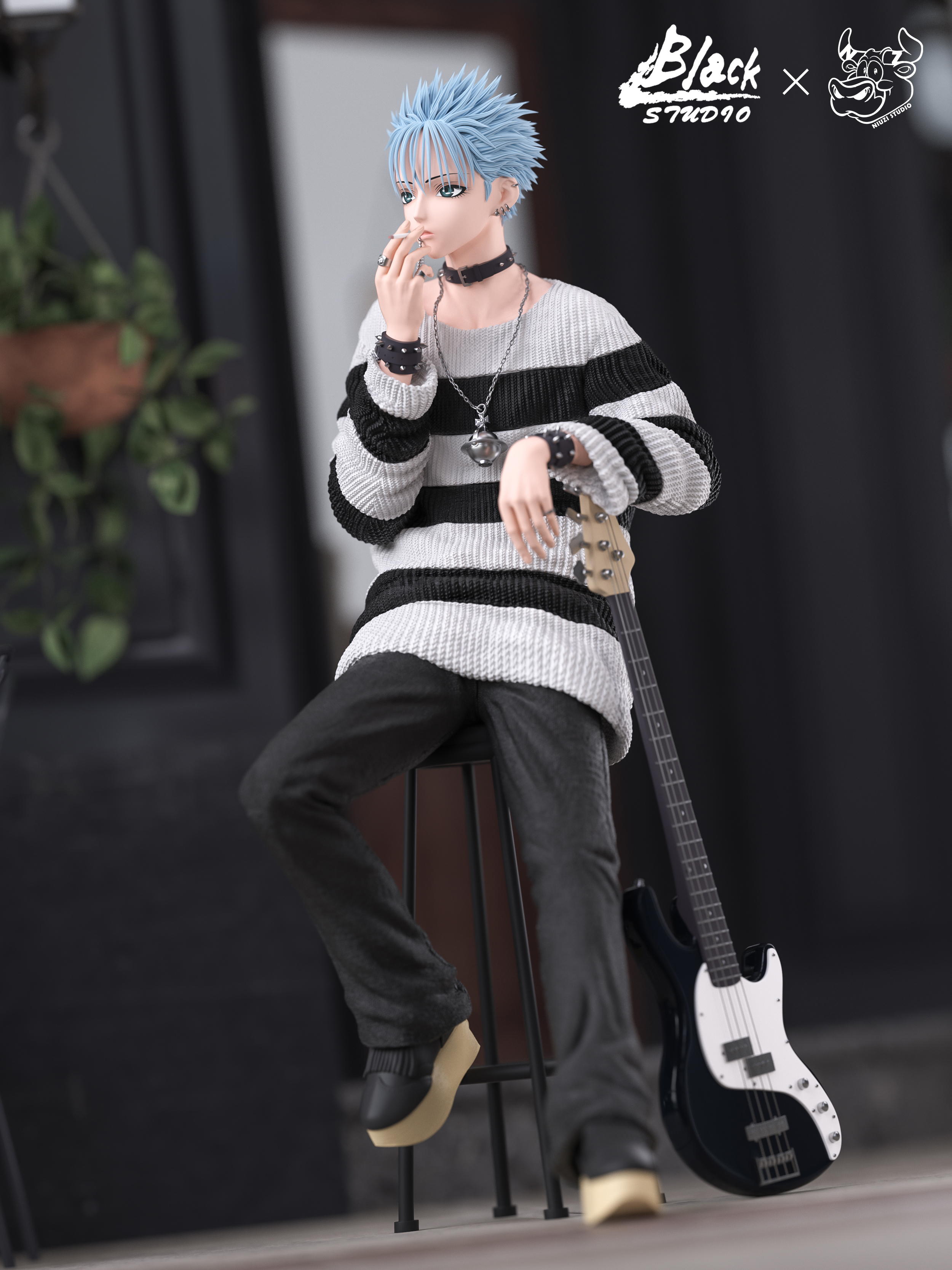 【Pre-sale】1/6 Scale Okazaki Shinichi 3.0-Nana-BLACK and NIUZI Studio