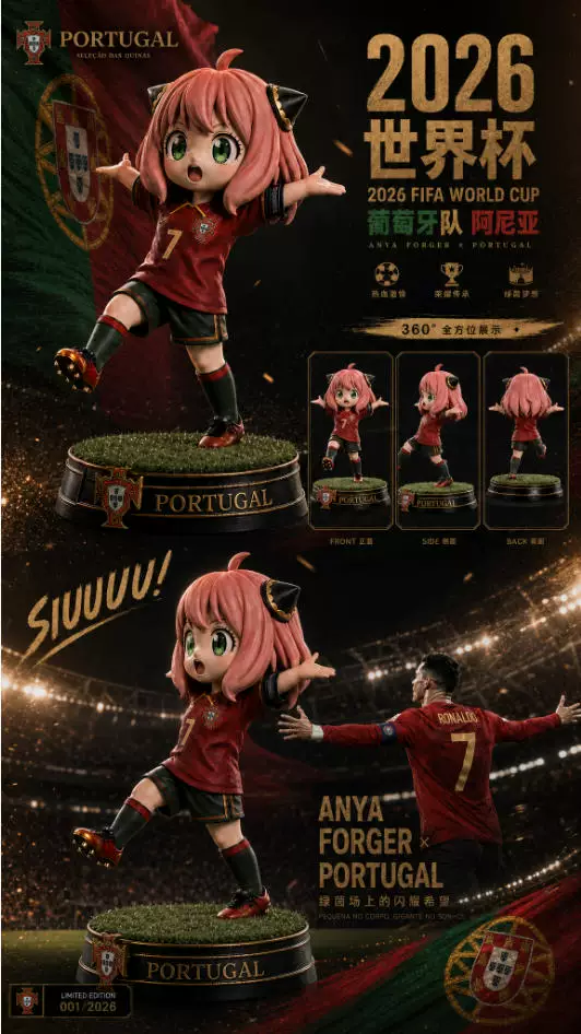 【Pre-sale】World Cup Anya-SPY X FAMILY-XJGF Studio