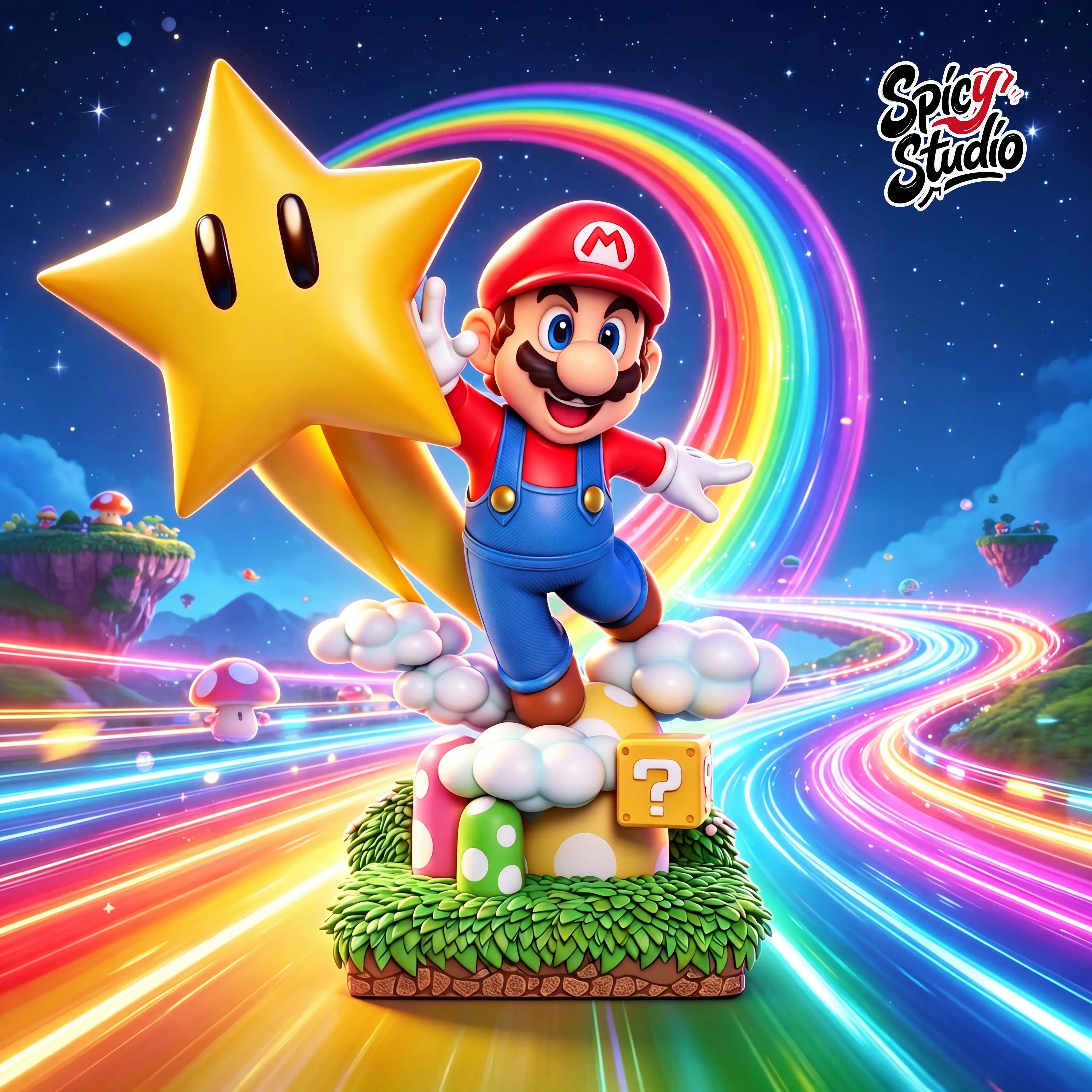 【Pre-sale】1/10 and 1/6 Scale Mario-Super Mario Bro.-Spicy Studio