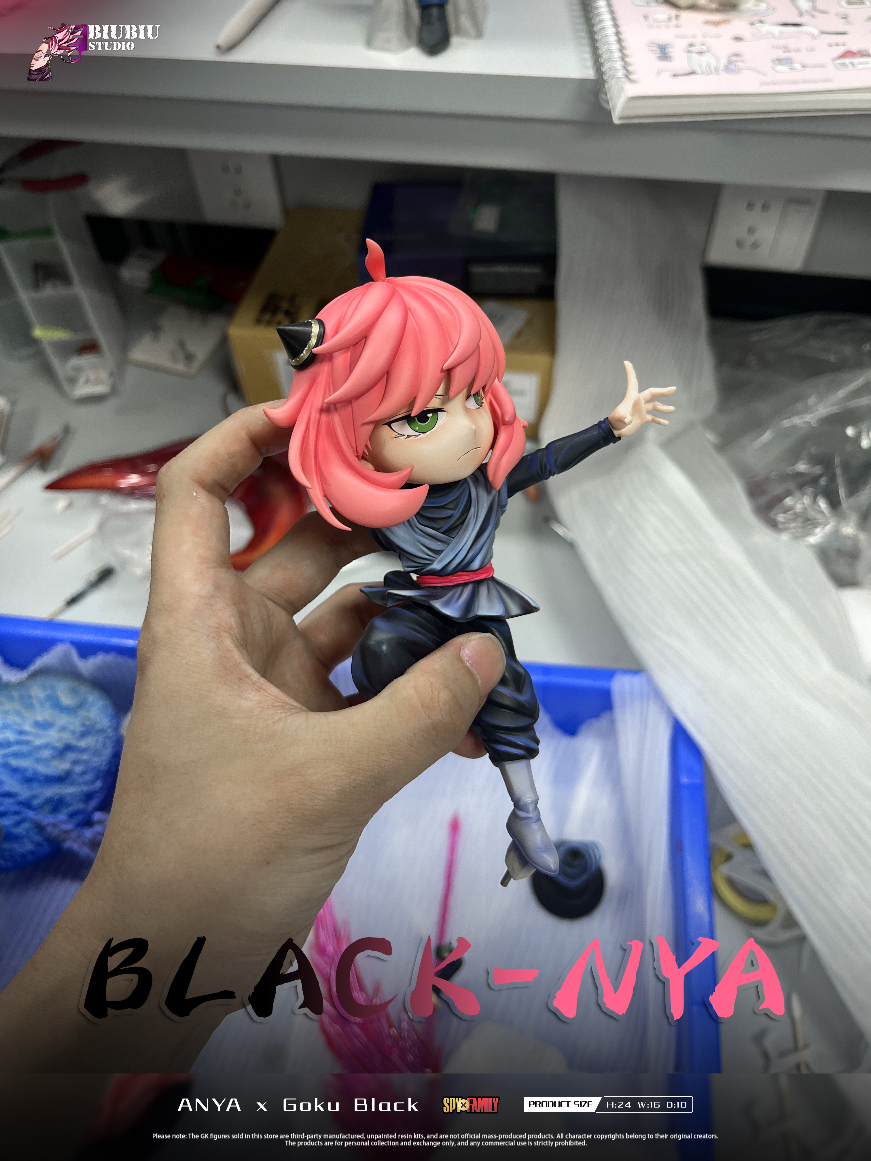 【Pre-sale】1/6 Scale Anya cos Super Saiyan Rosé-Biubiu Studio