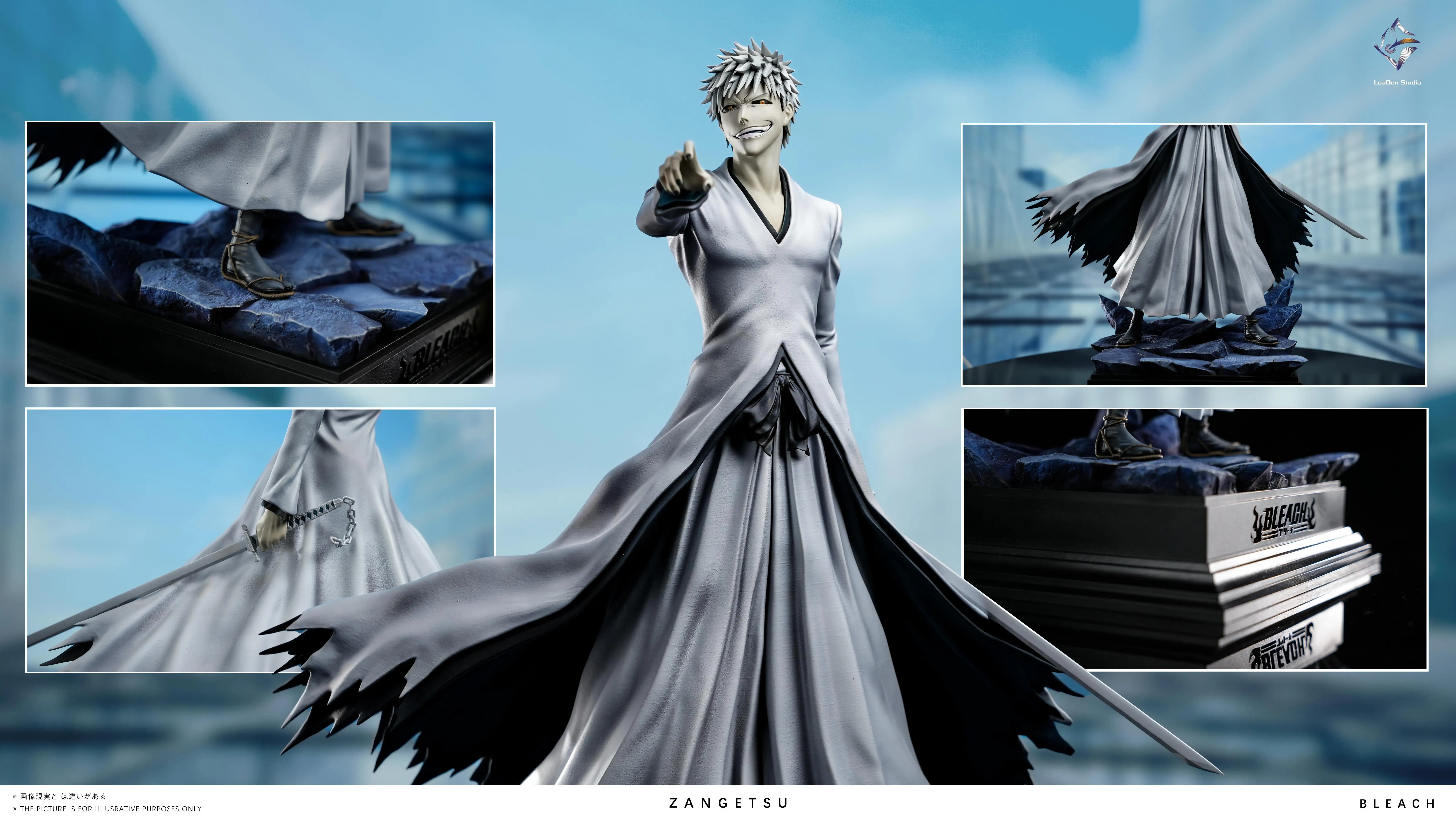 【Pre-sale】1/6 Scale White Ichigo-Bleach-LoaDen Studio