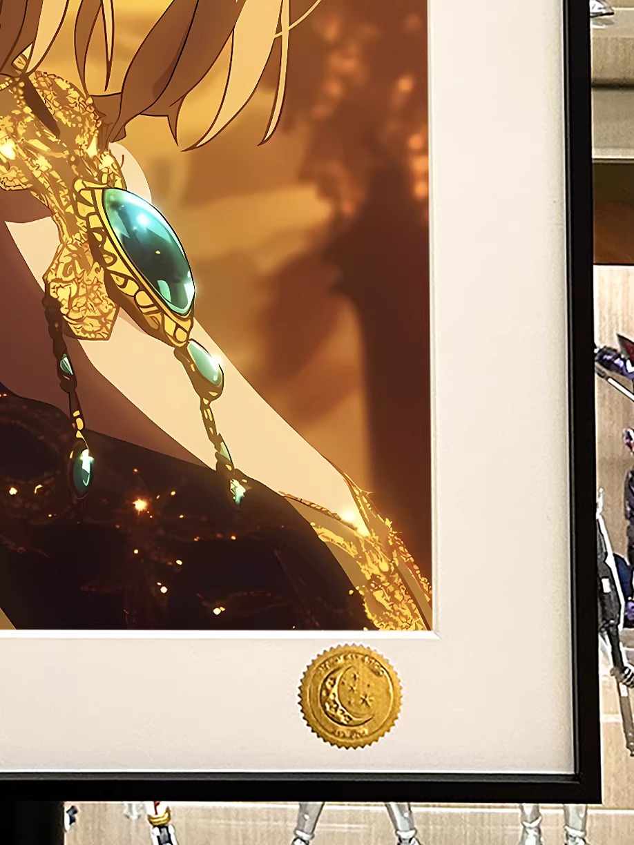 【Pre-sale】Decorative Painting of Gold Light Violet-XingKong Studio