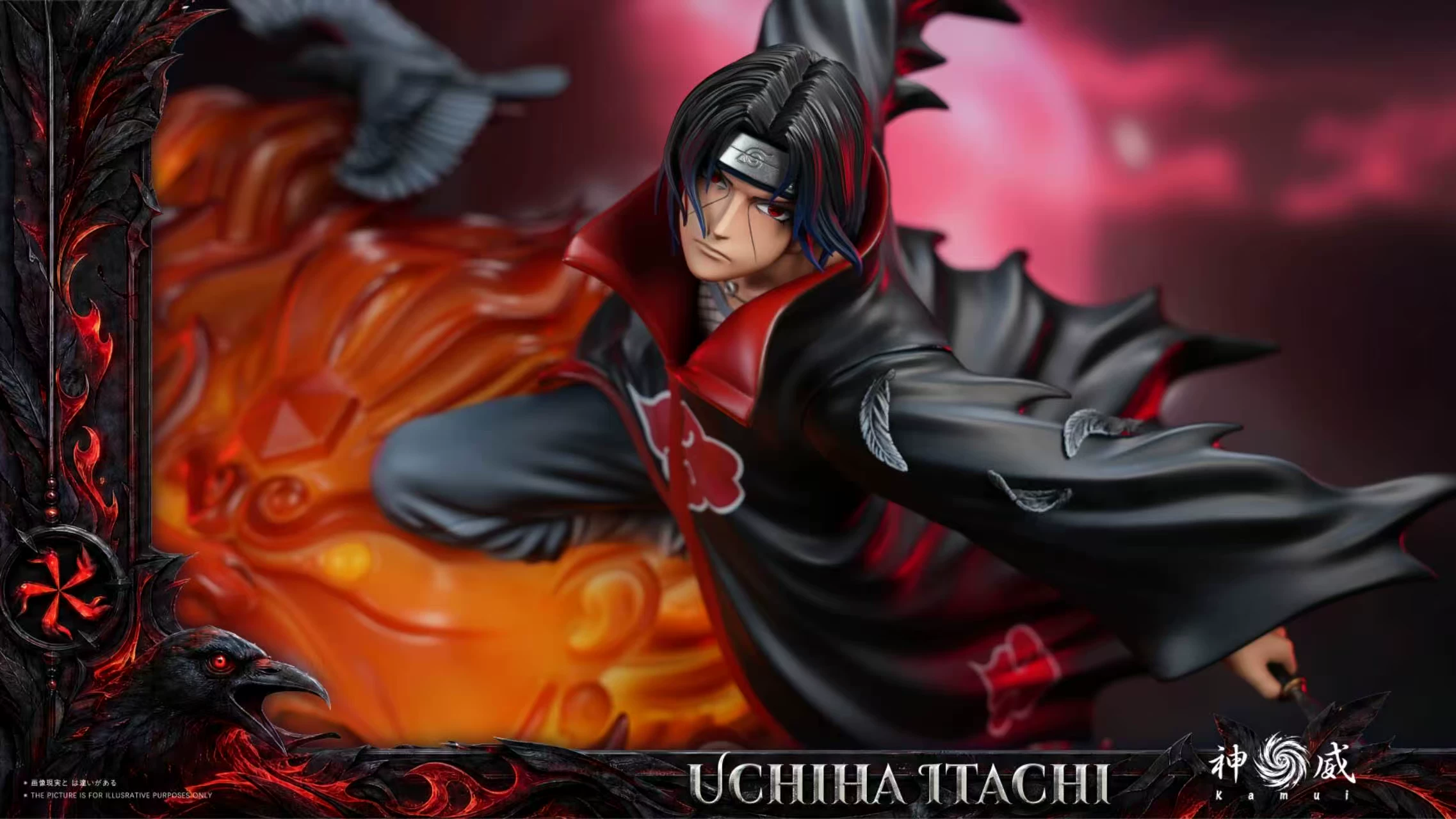 【Pre-sale】1/6 Scale Uchiha Itachi-Naruto-Kamui Studio