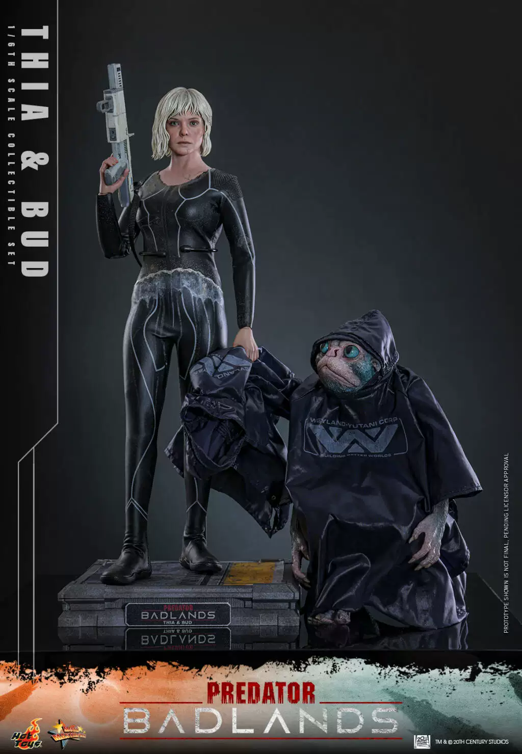 【Pre-sale】1/6 Scale Thia and Bud-Alien-HotToys Studio