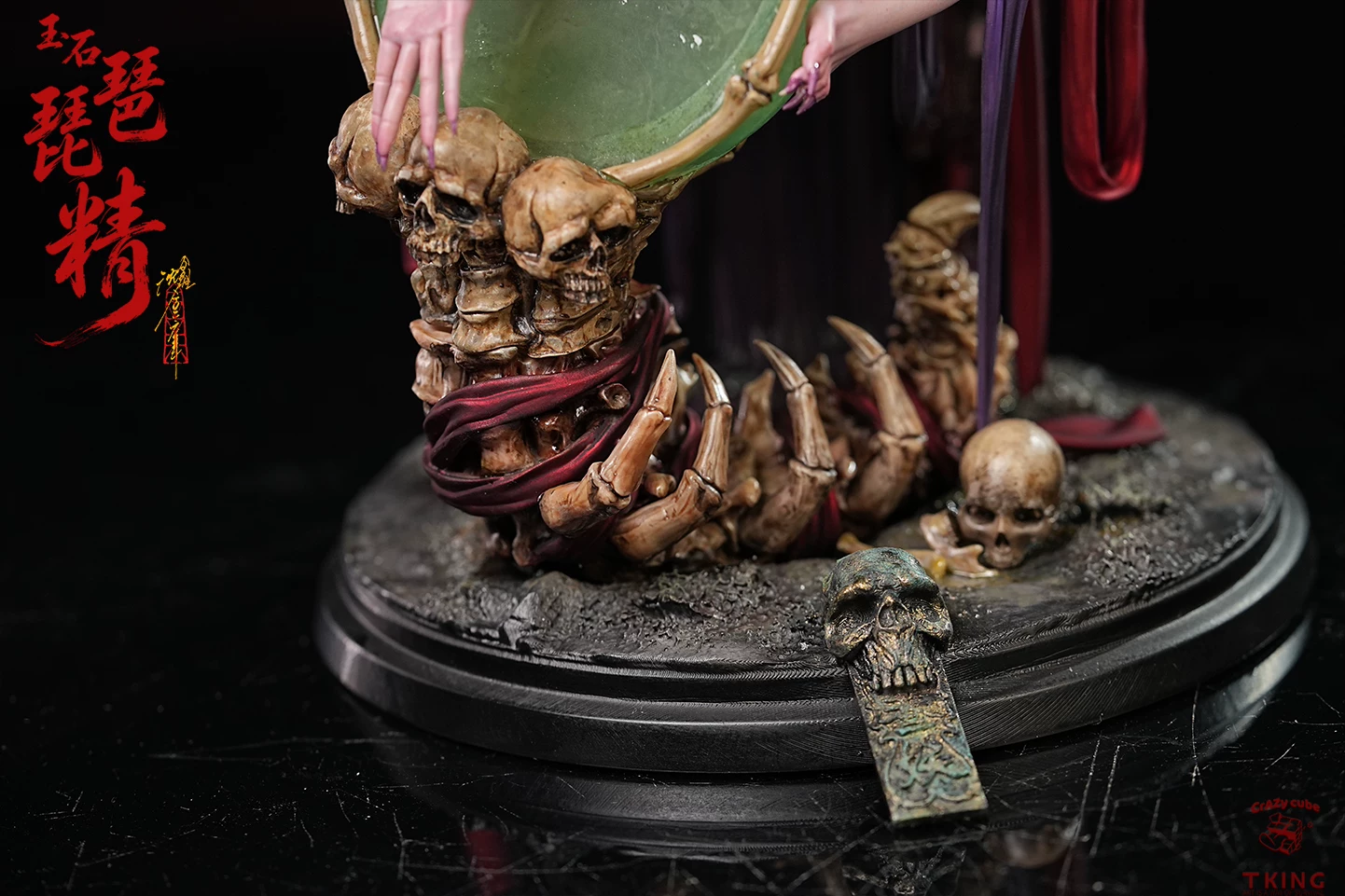 【Pre-sale】1/6 Scale Jade Pipa Spirit‌-Crazy Cube and TKing Toys Studios