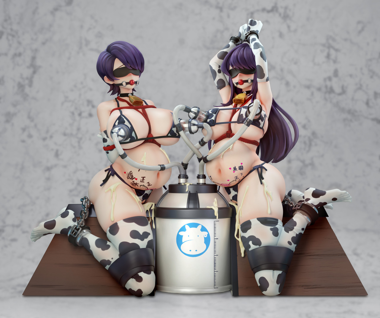 【Pre-sale】1/6 Scale Cow Bikini Komi Shouko and Komi Shuuko-Komi-san wa, Komyushou desu.-Meat Studio