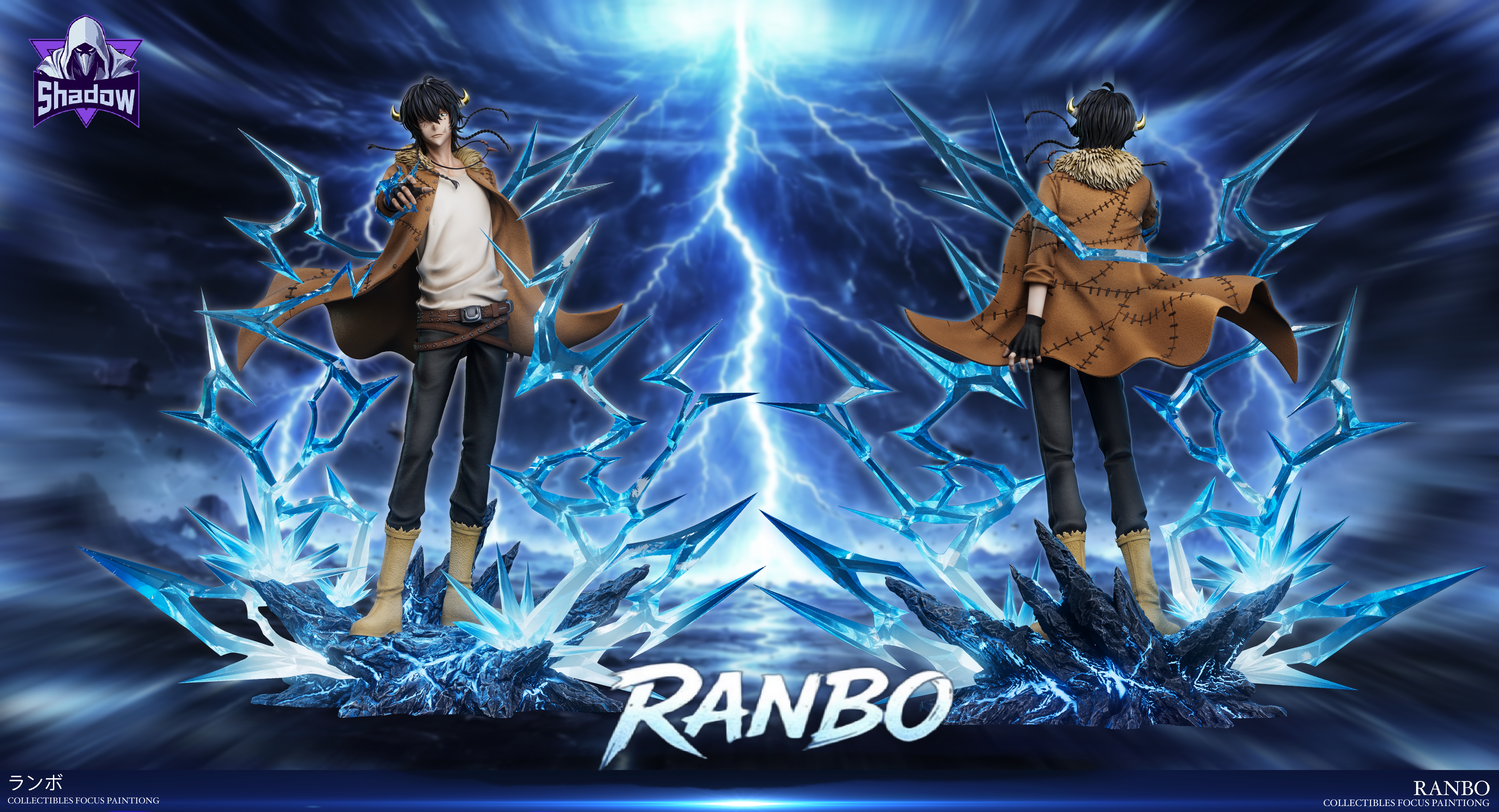 【Pre-sale】1/6 Scale Ranbo-HITMAN REBORN!-Shadow Studio