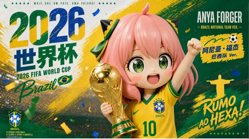 【Pre-sale】World Cup Anya-SPY X FAMILY-XJGF Studio