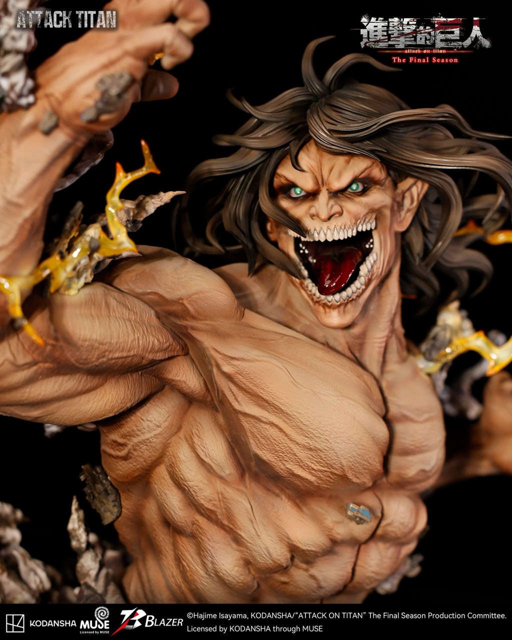 【Pre-sale】Bust of Eren Titan-Attack on Titan-Blazer Studio