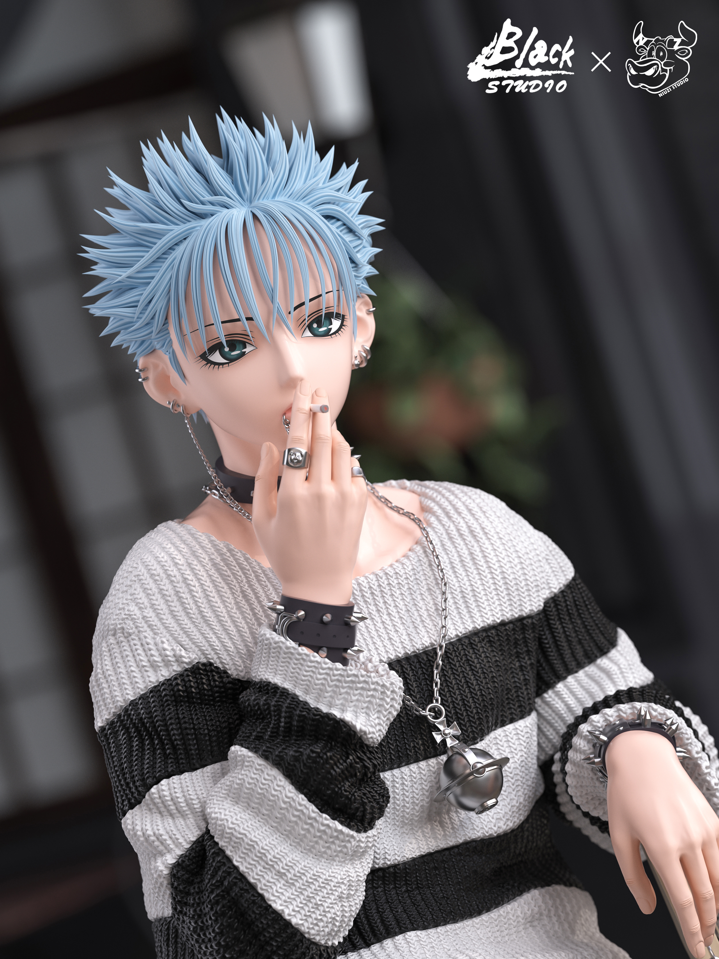 【Pre-sale】1/6 Scale Okazaki Shinichi 3.0-Nana-BLACK and NIUZI Studio