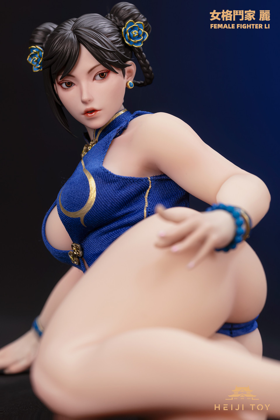 【Pre-sale】1/6 Scale Female Fighter ChunLi-Street Fighter-HeiJi Toys Studio
