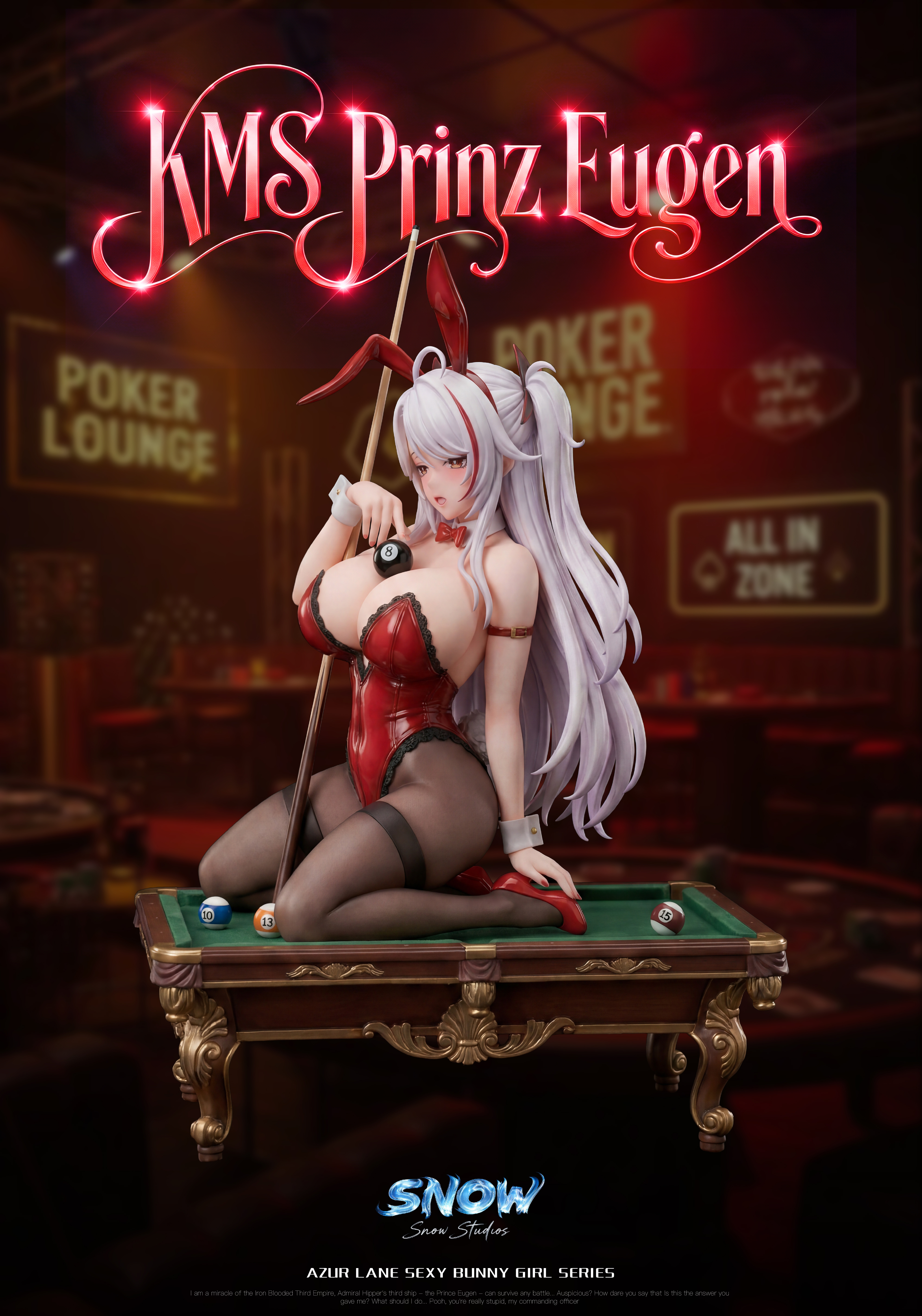 【Pre-sale】1/6 Scale KMS Prinz Eugen-Azur Lane–Snow Studio