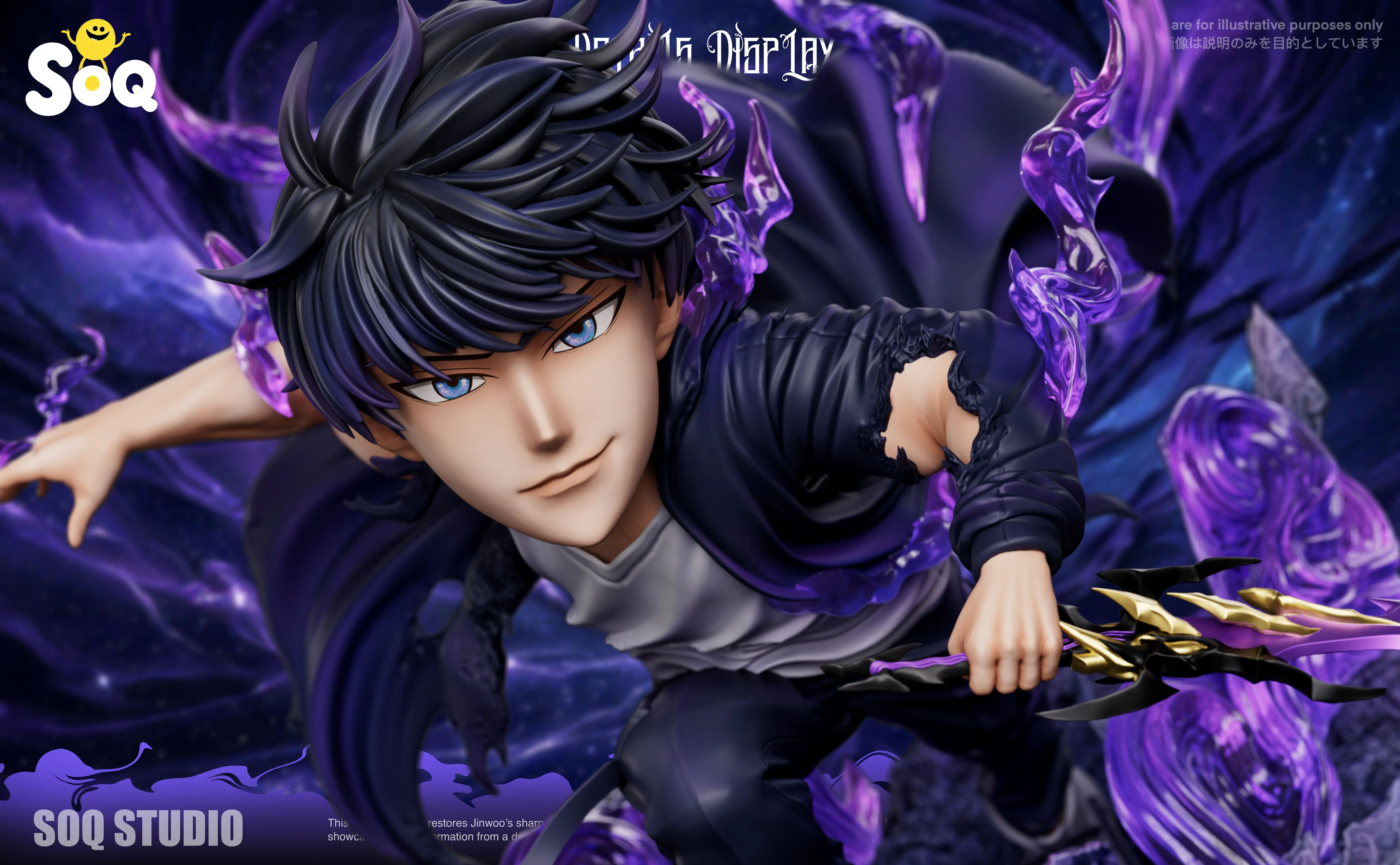 【Pre-sale】Q Version Sung Jin woo-Solo Leveling-SOQ Studio