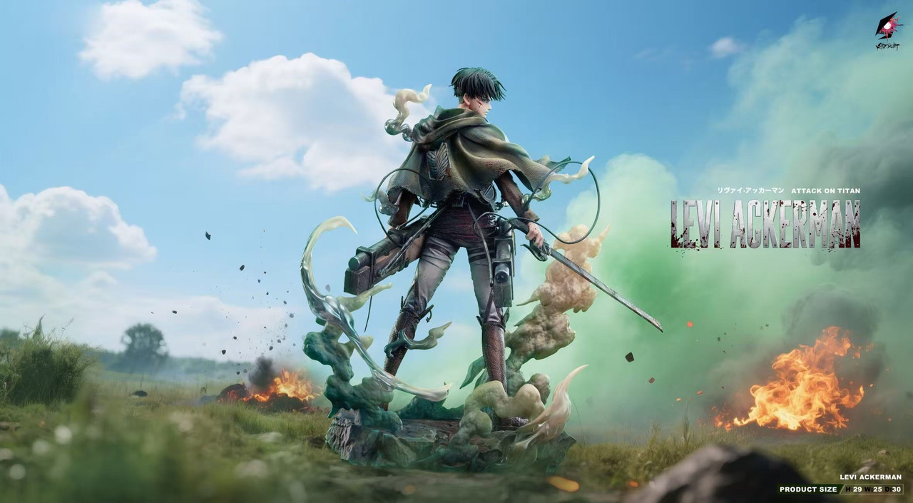 【Pre-sale】1/6 Scale Levi Ackerman-Attack on Titan-Scarlet Studio