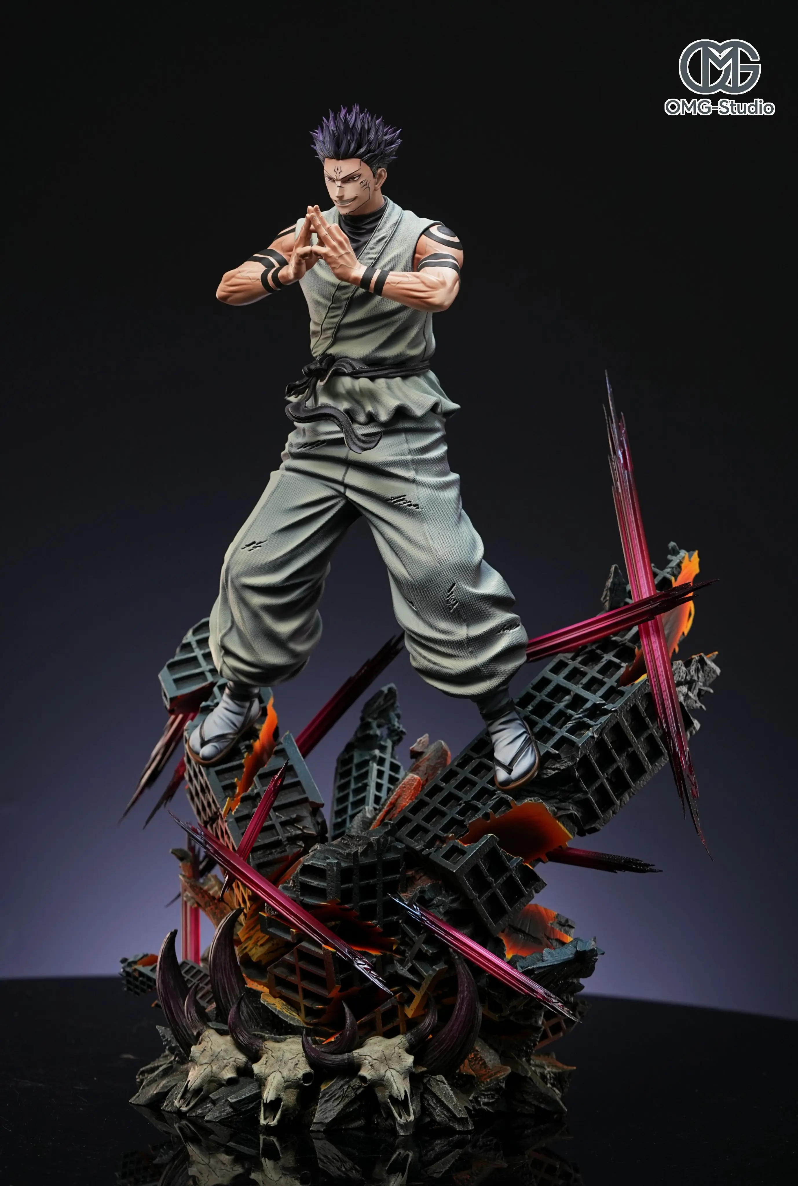 【Pre-sale】1/6 Scale Ryomen Sukuna-Jujutsu Kaisen-OMG Studio