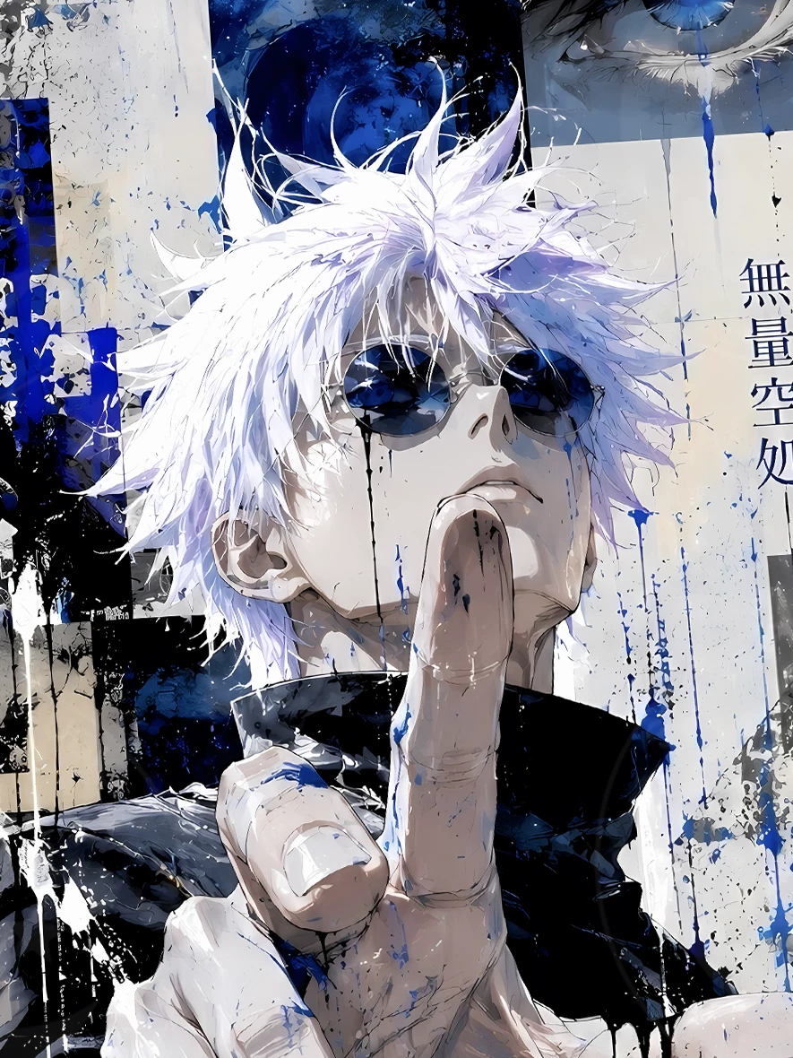 【Pre-sale】Decorative Painting of Gojo Satoru-Jujutsu Kaisen-XingKong Studio