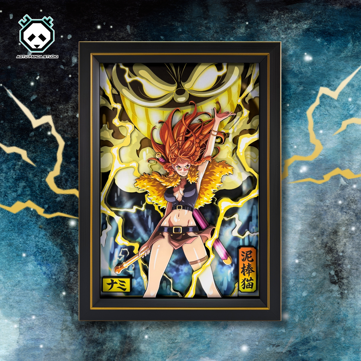 【In stock】Decorative Painting of Nami-One piece-Aotu Panda Studio