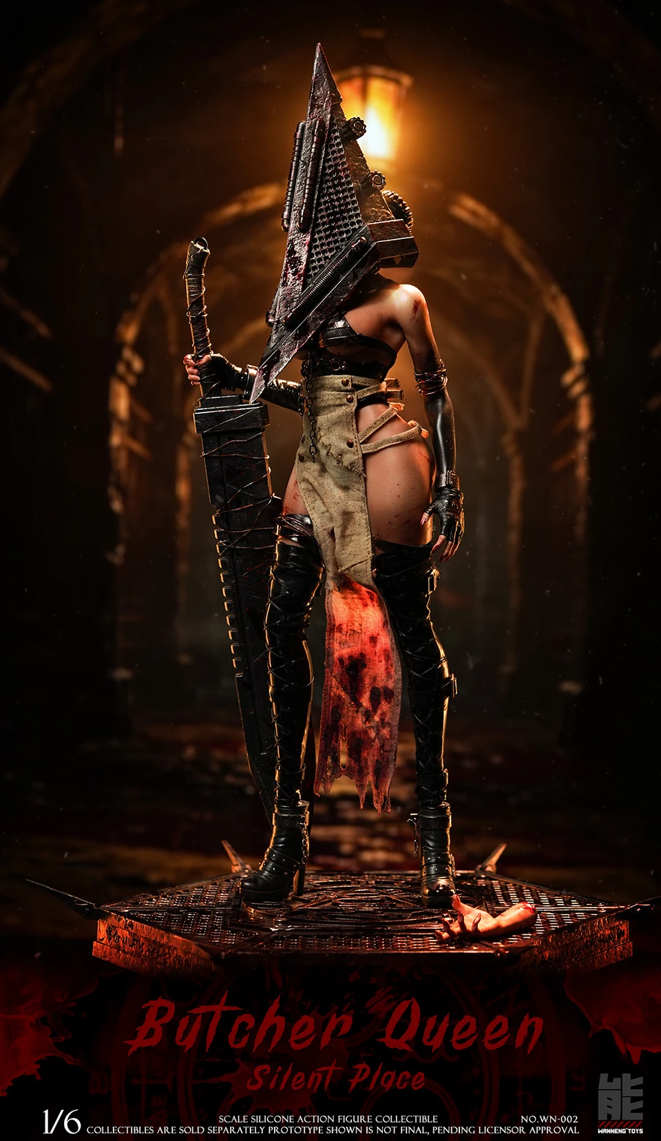 【Pre-sale】1/6 Scale Butcher Queen Silicone Action Figure-Wanneng Toys Studio