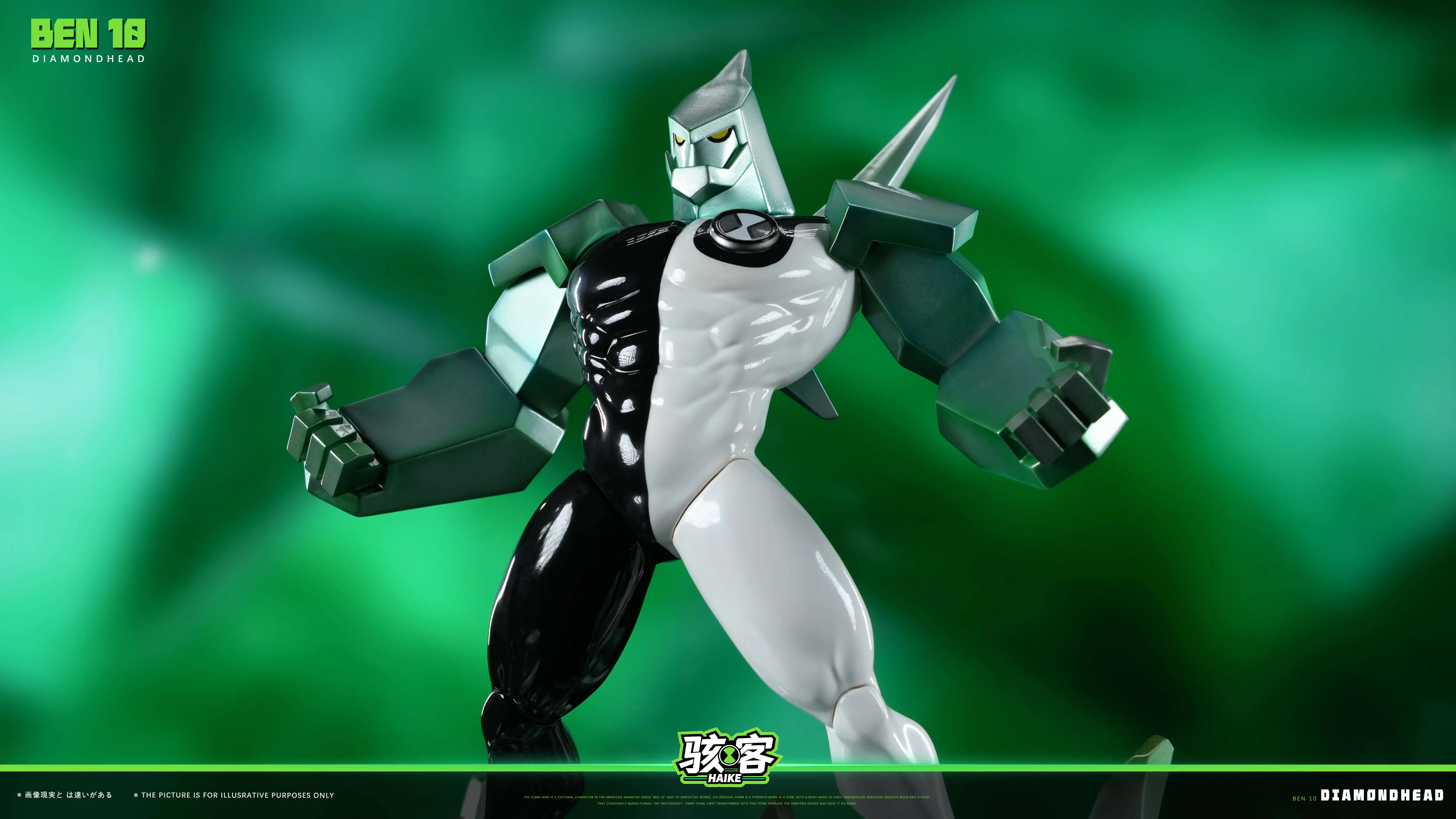 【Pre-sale】Heatblast and Diamondhead-Ben 10-Haike Studio