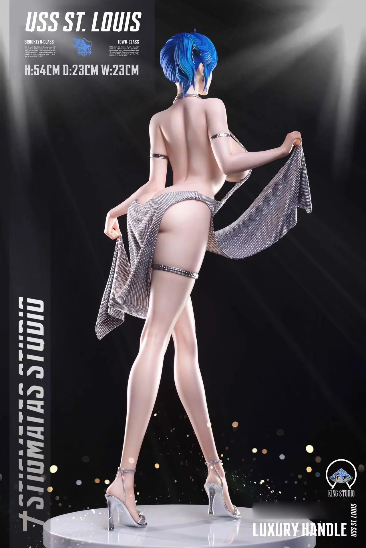 【In stock】1/4 Scale Dinner Party Dress ver. St Louis - Azur Lane - STIGMATAS Studios