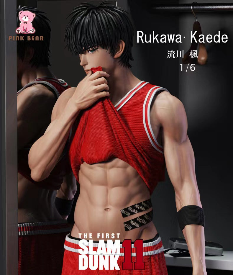 【In stock】1/6 Scale Rukawa Kaede-Slam Dunk-Pink Bear Studio
