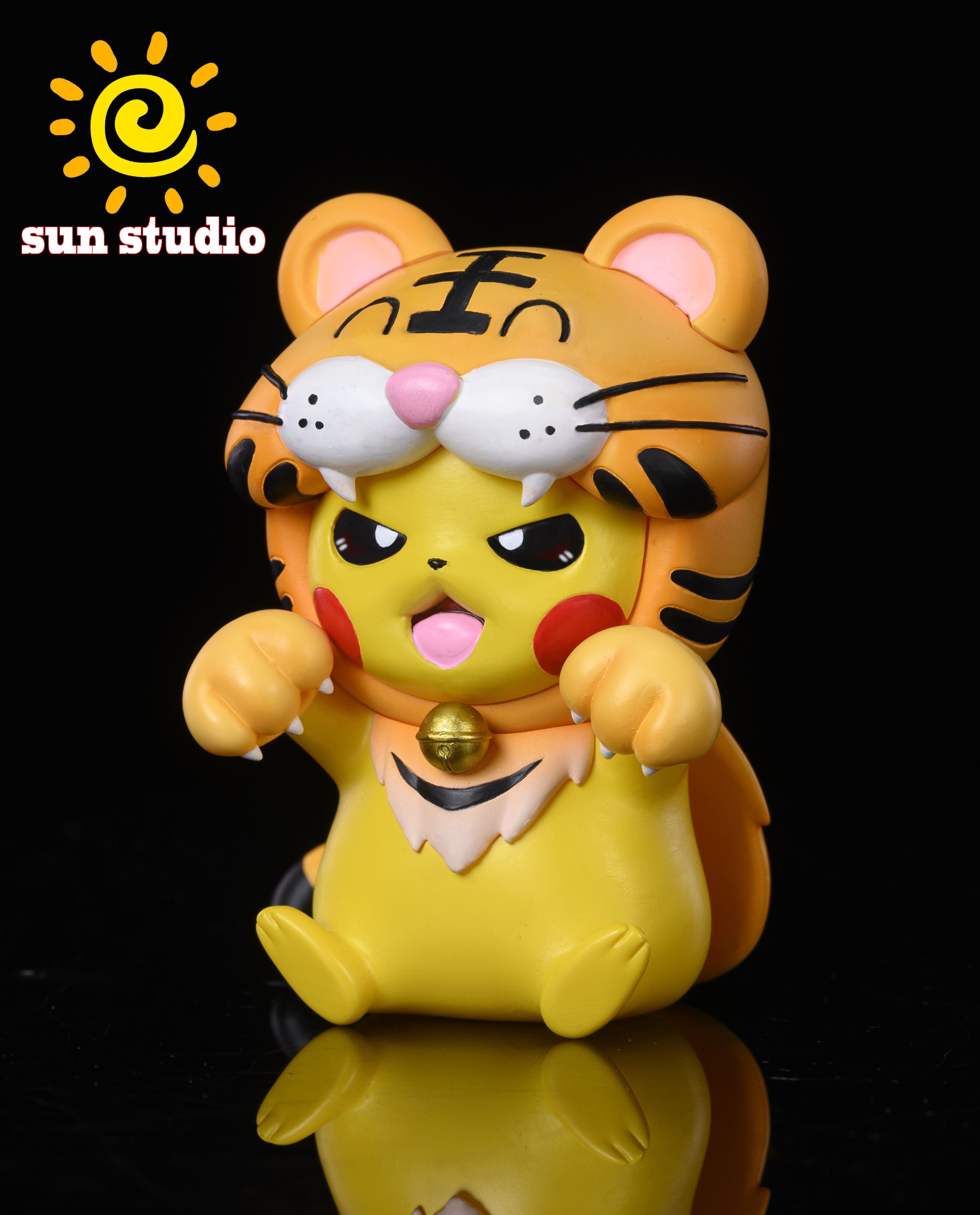 【Pre-sale】Tiger Cosplay Pikachu-Pokemon Resin Statue -Sun Studio