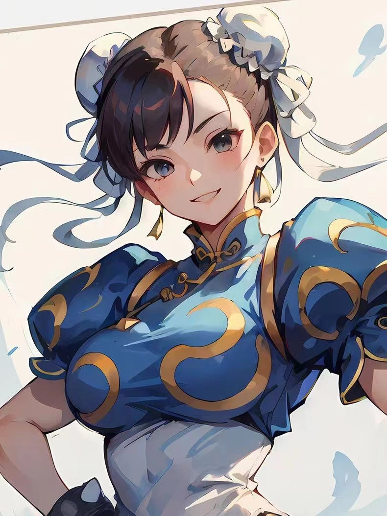 【Pre-sale】Decorative Painting of Chun-Li-Street Fighter-XingKong Studio
