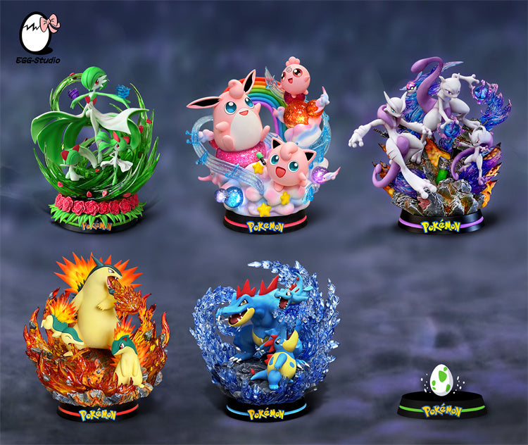 【In stock】Evolution of Jigglypuff with LED-Pokemon-EGGS Studio