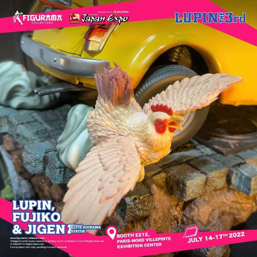【Pre-sale】1/8 Scale Lupin, Fujiko&Jigen-Lupin the 3rd-Figurama Studio