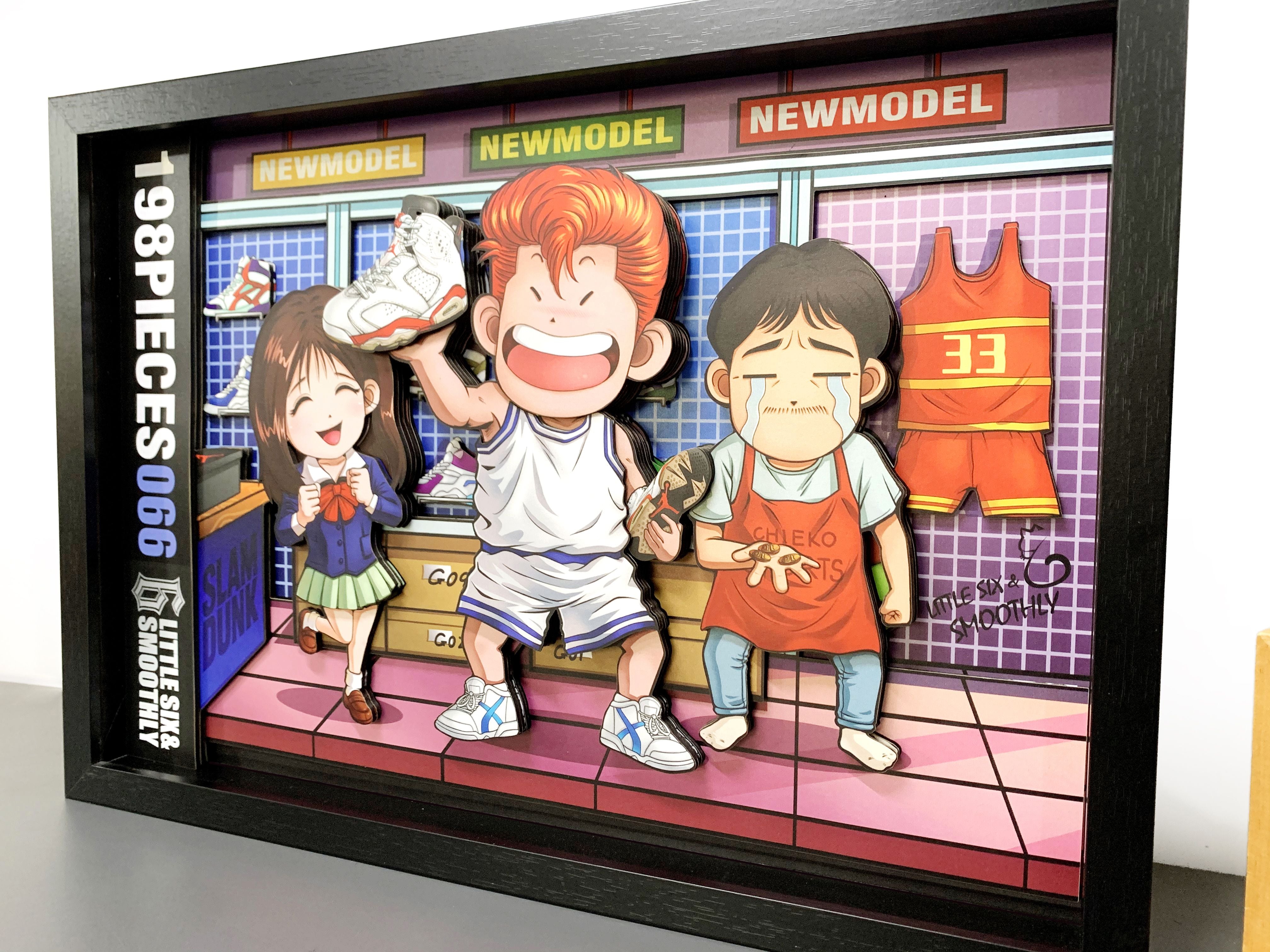 【Pre-sale】Decorative Paint of Q Version Slam Dunk-momo Studio