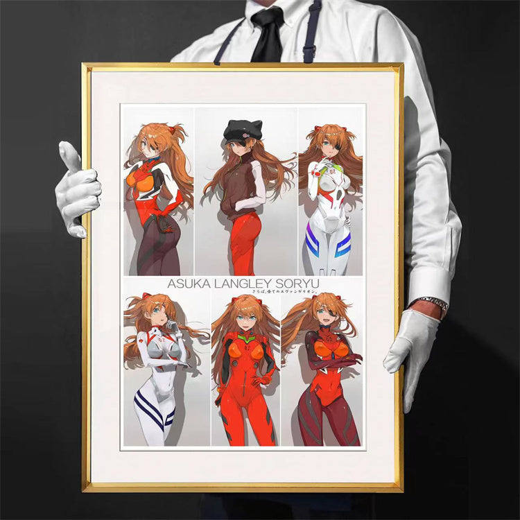 【In stock】Asuka Langley Soryu Decorative Painting-QianNiaoShe