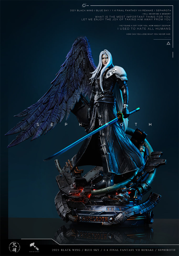 【In stock】Sephiroth-Final Fantasy-Black wings Studio