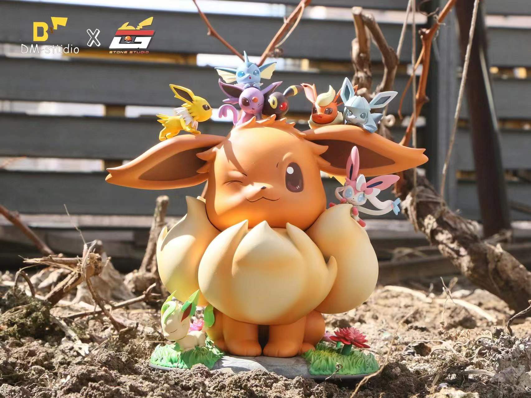 【Sold out】Big & Small Scale Eevee Family-Pokemon-DM Studio