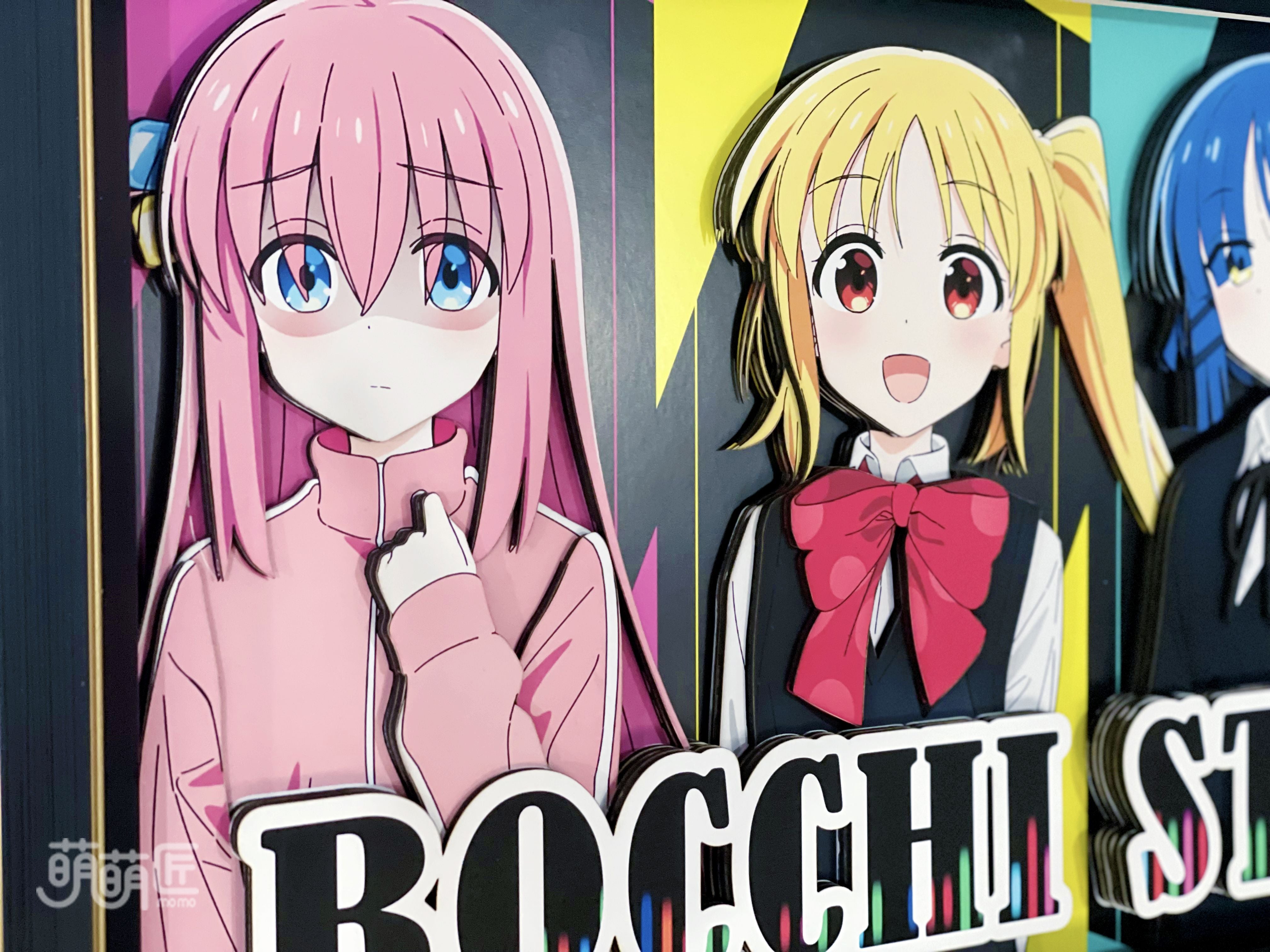 【In stock】3D Decorative Paint of Hitori Gotoh & Nijika Ijichi & Ryo Yamada & Ikuyo Kita-Bocchi the Rock! Decorative Painting-momo Studio