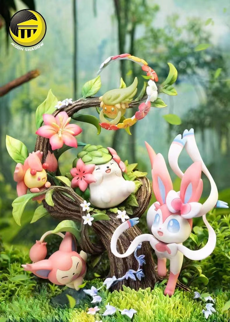 【Sold out】Natural Series of Shaymin, Sylveon, Skitty, Comfey and Cherrim-Pokemon-Moon Shadow Studio