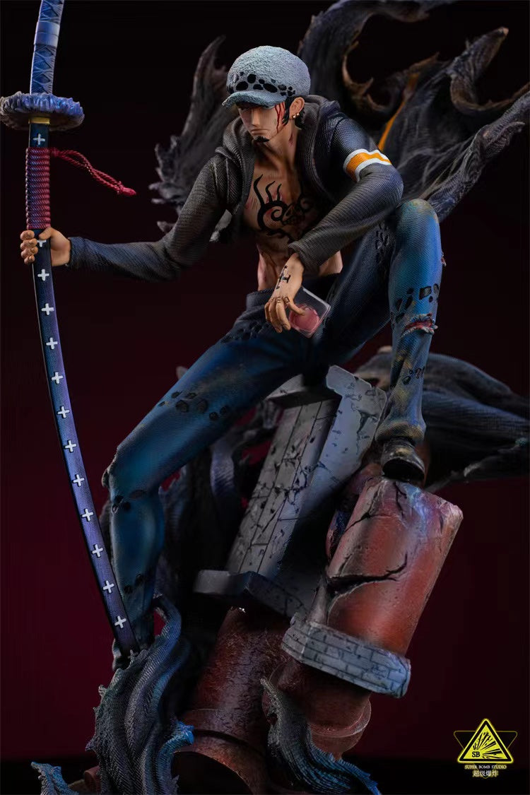 【In stock】Trafalgar D. Water Law Statue-One piece-(SBS)SuperBomb Studio