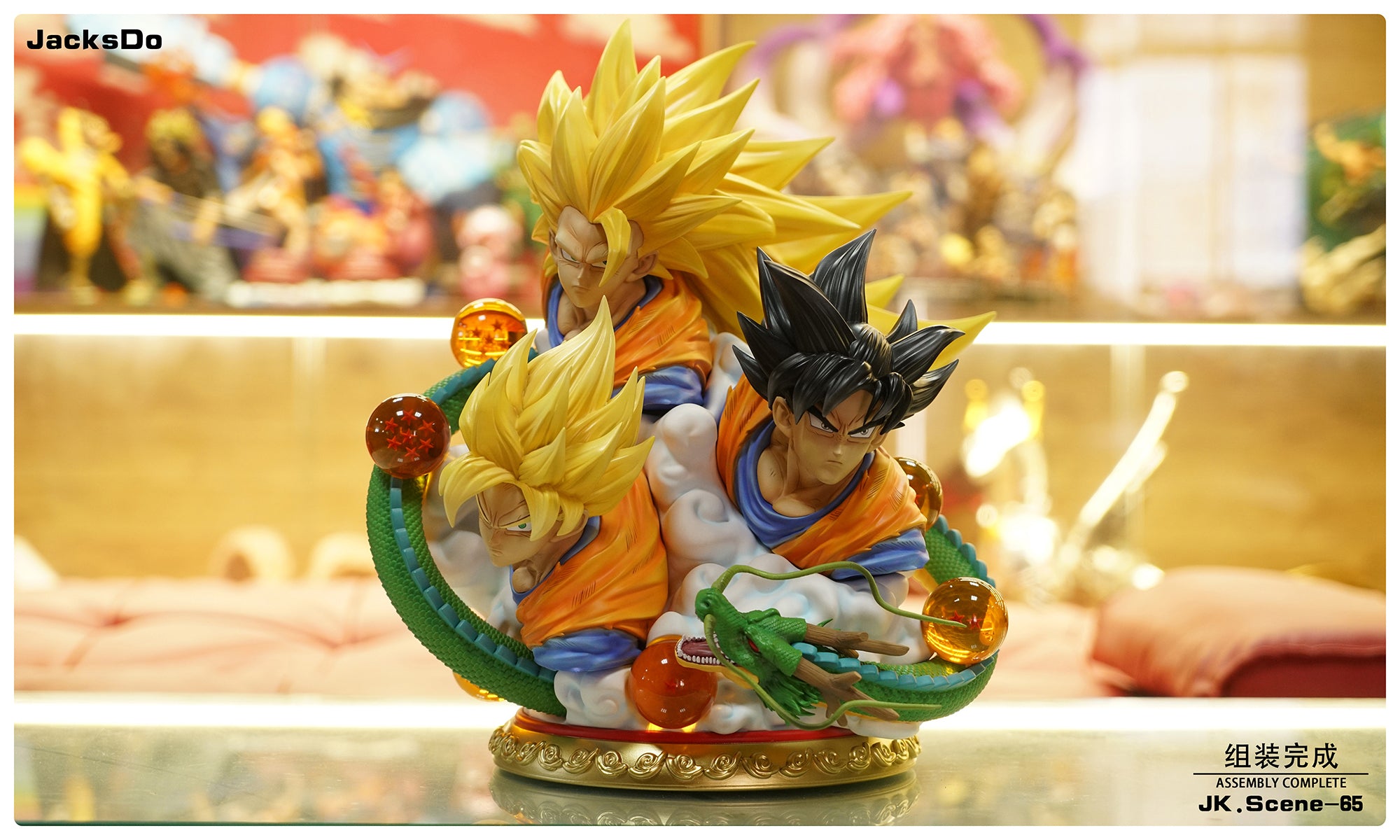 【In stock】P1S Son goku head set base-JacksDo Studio