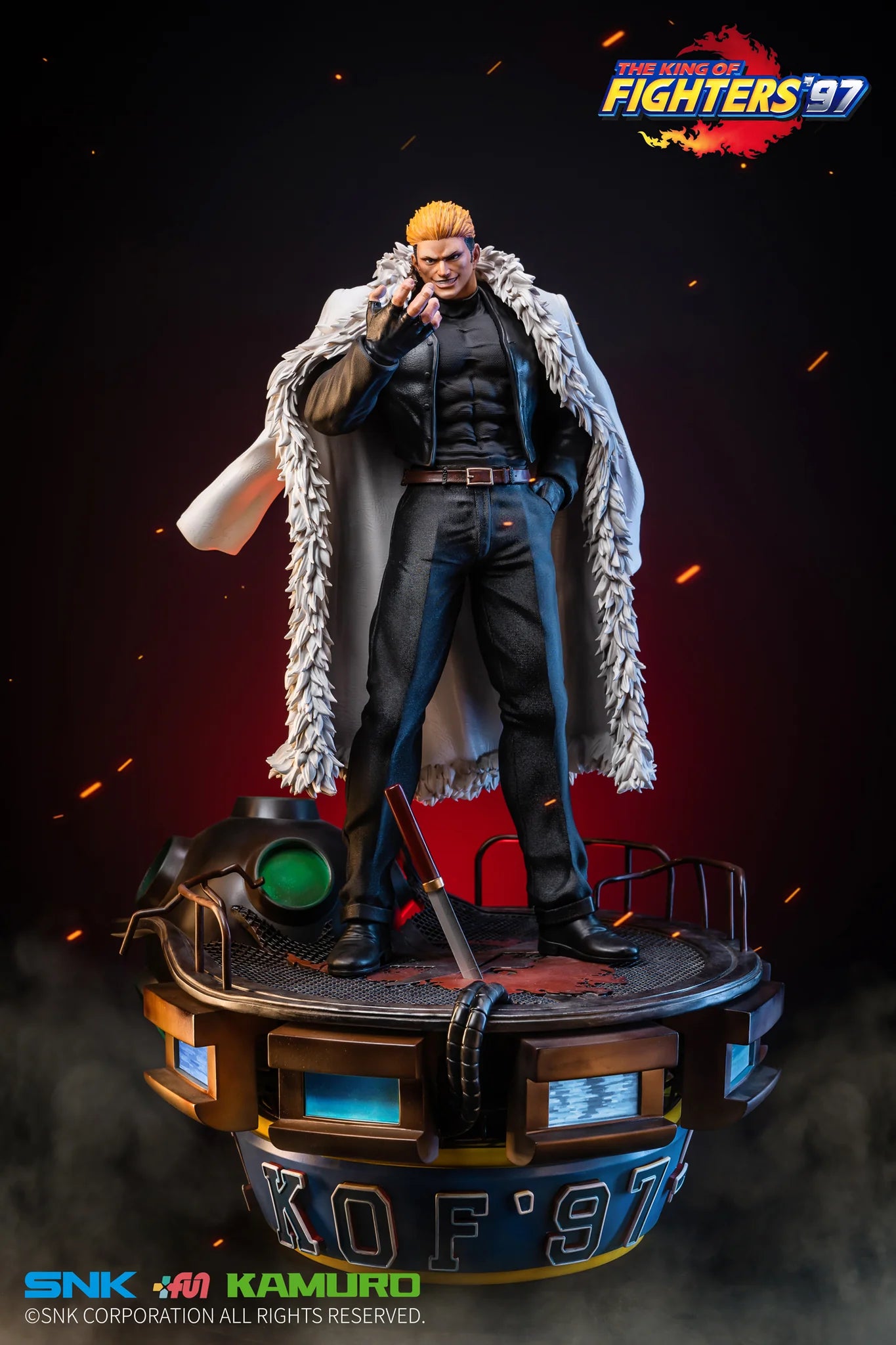 【Pre-sale】1/4 Scale Licensed Ryuji Yamazaki - The King of Fighters '97  - Kamuro Studio