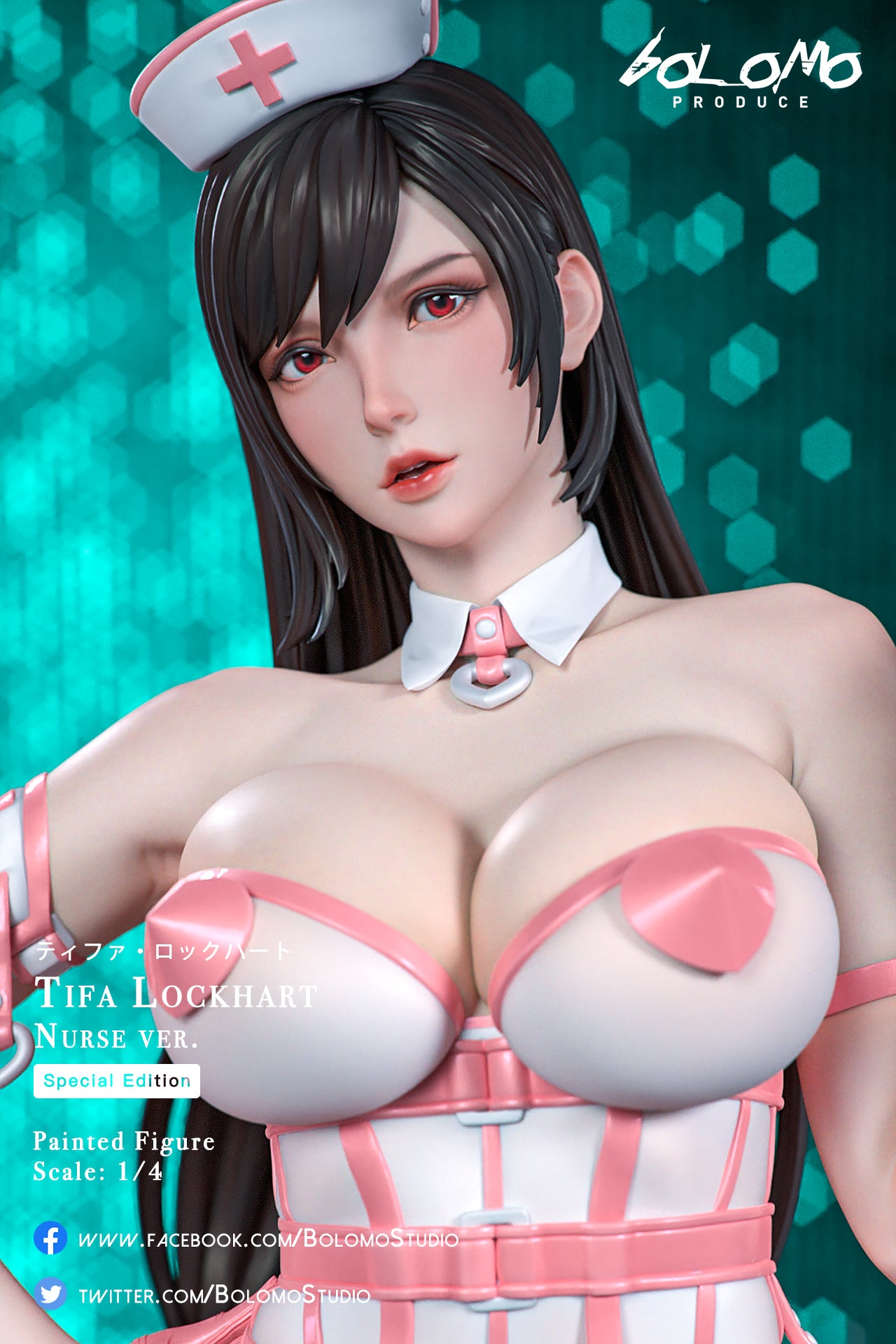【Pre-sale】1/4 Scale Nurse Tifa-Final Fantasy-Bolomo Studio
