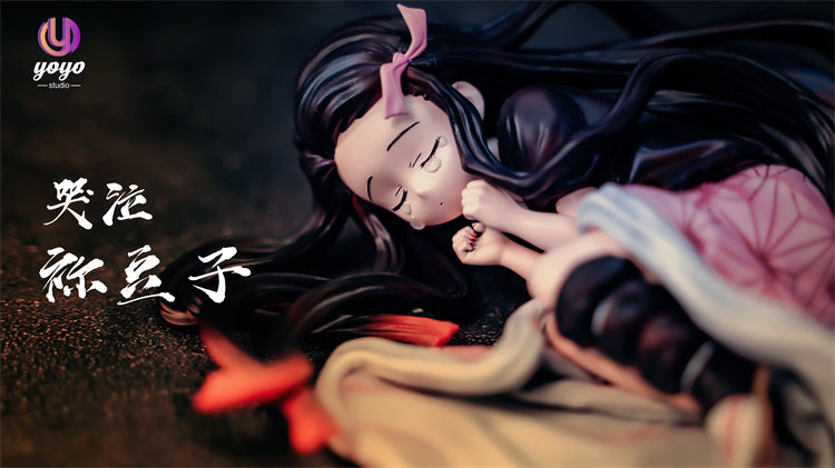 【In stock】1/6 Scale Nezuko Fully Awakened Form & Crying Little Nezuko-YOYO-Studio