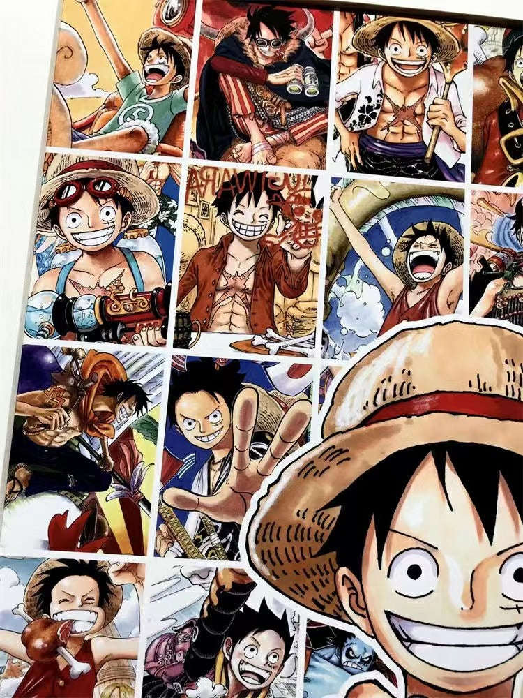 【In stock】Road to Maturity Series Monkey D. Luffy Decoration Painting-One piece-Xingkong Studio