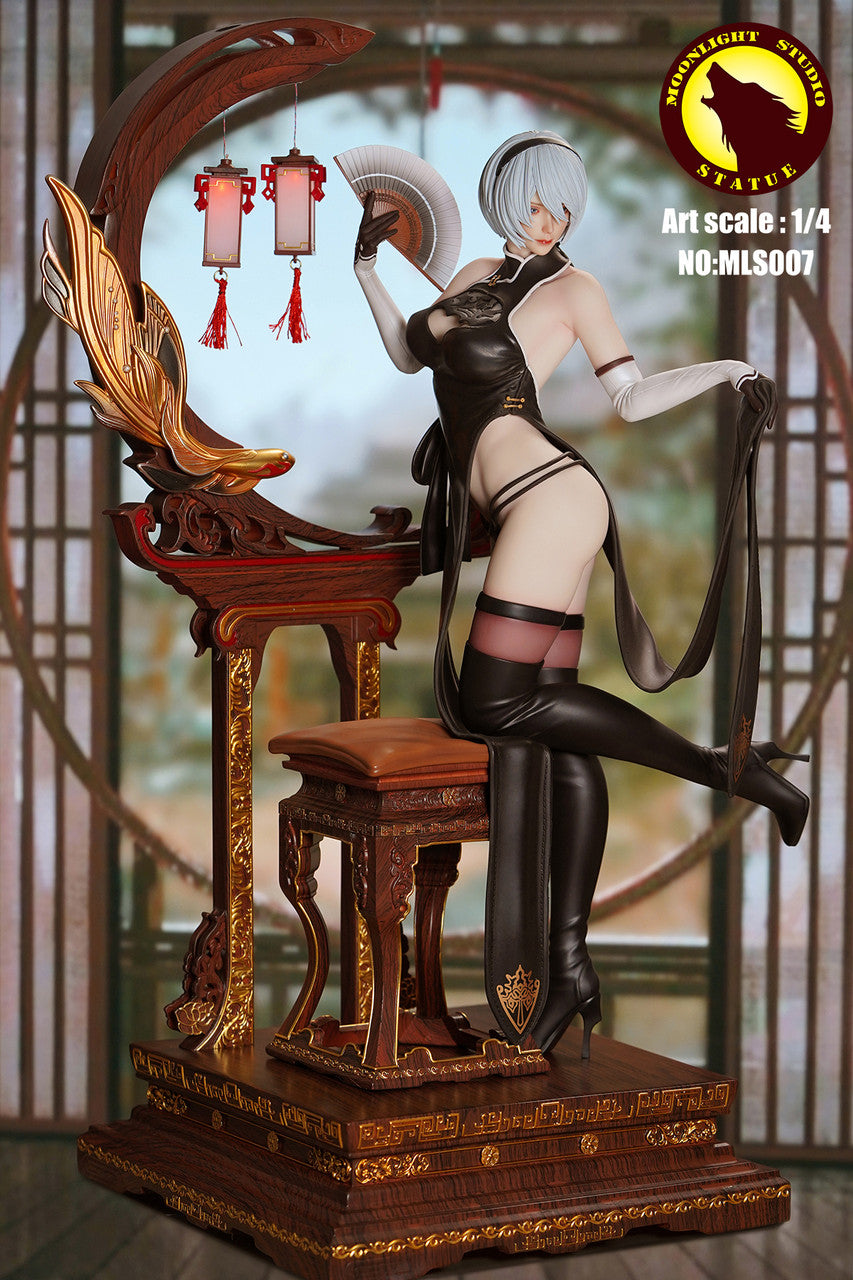 【Sold out】 1/4 Scale Nier 2B-Street Fighter-Moonlight Studio