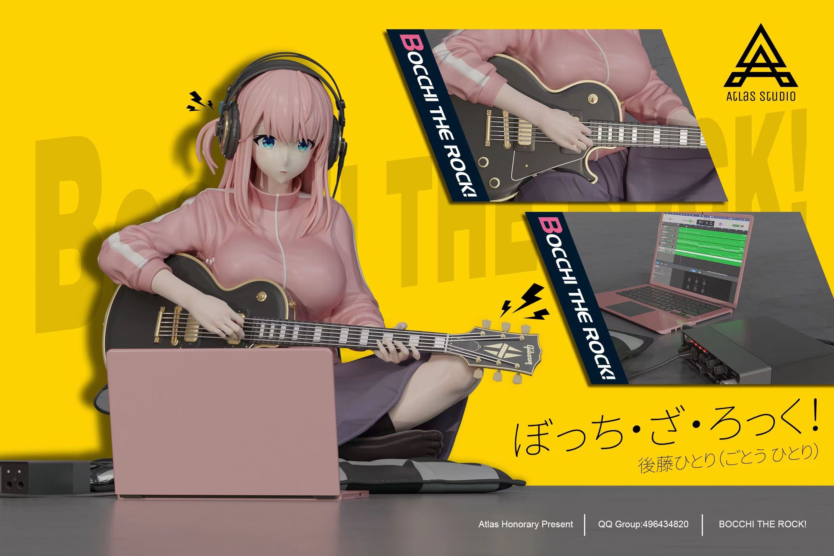 【Pre-sale】 1/6 Scale Gotō Hitori-BOCCHI THE ROCK!-Altas Studio