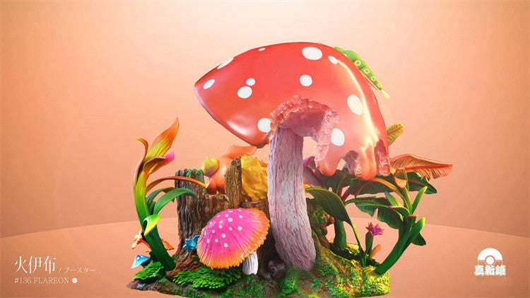 【Pre-sale】1/10 Scale Flareon-Pokemon-ZhenXinZhen Studio