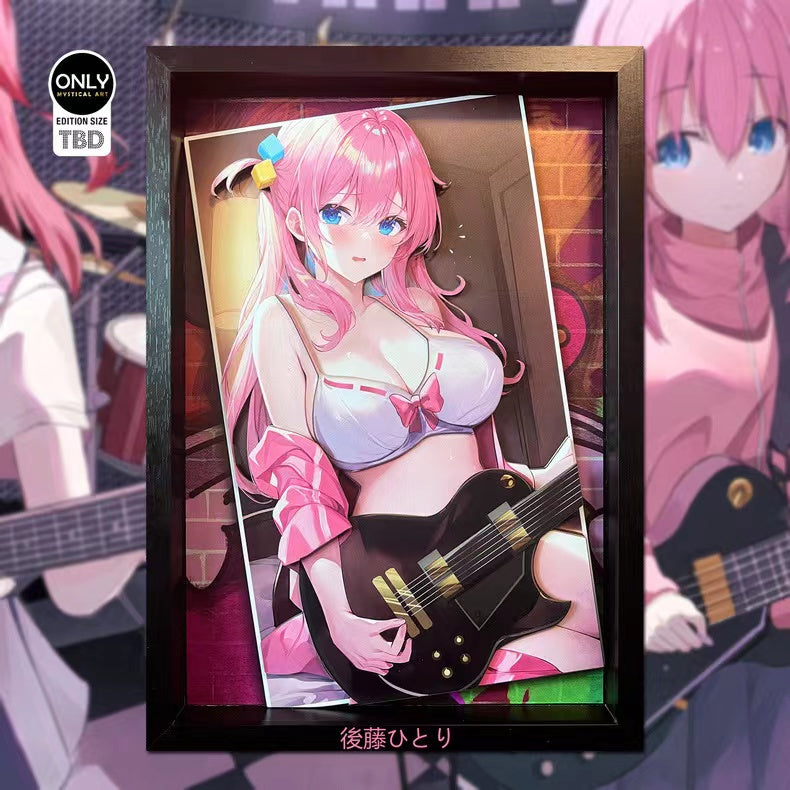 【In stock】Decorative Painting of Gotoh Hitori-Bocchi The Rock!-Mystical Art Studio