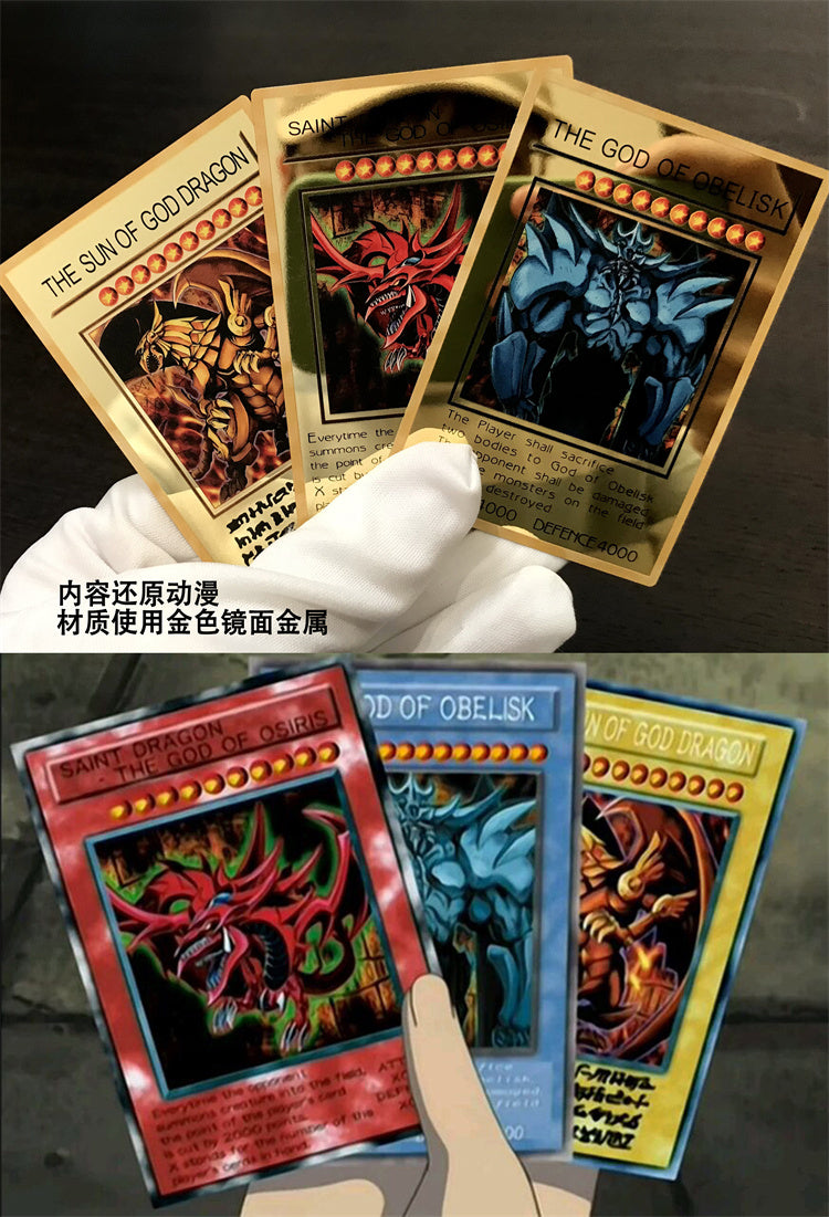 【Pre-sale】Egytian God Cards/ Three Legendary Gods Card Acrylic Stand Display-Yu-Gi-Oh! Duel Monsters-Xingkong Studio