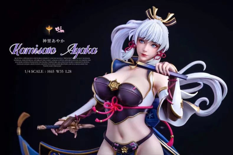 【Pre-sale】1/4 Scale Kamisato Ayaka-Genshin Impact-DT_UME Studio
