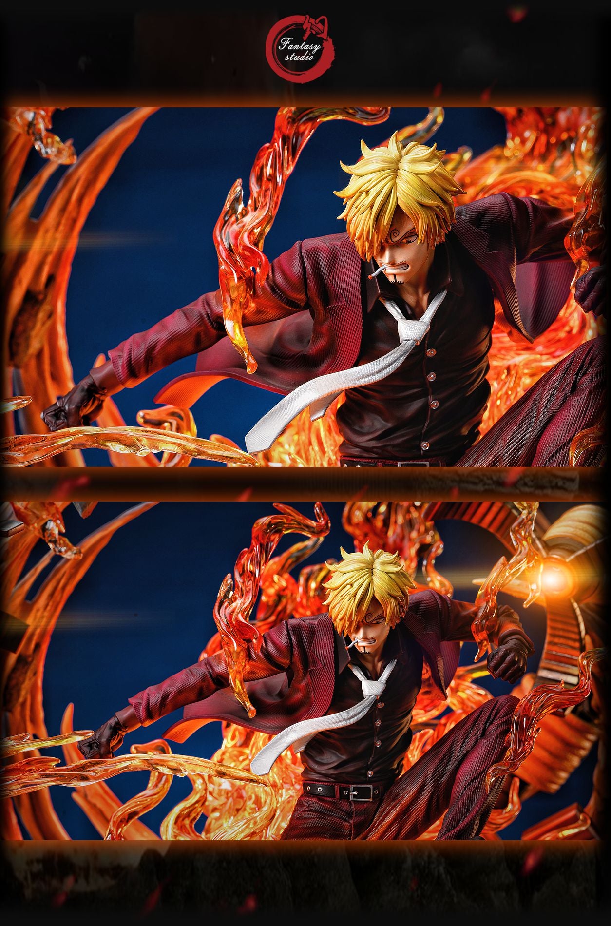 【Pre-sale】Sanji VS Queen-One piece-Fantasy Studio