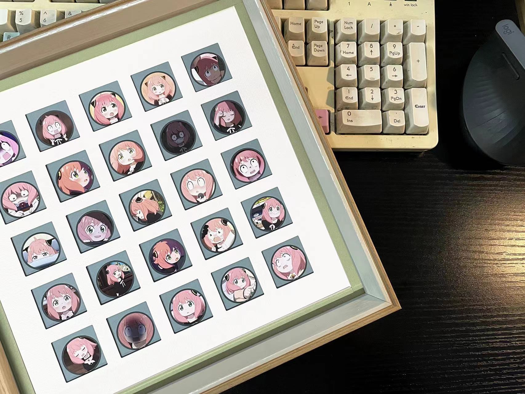 【In stock】25 Memes of Anya Forger Decoration Painting-